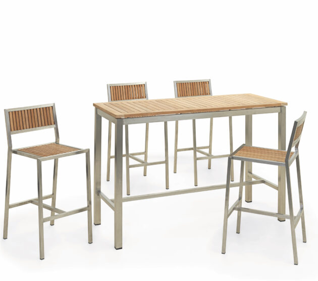 Barový stôl so 6 stoličkami Mykonos XL