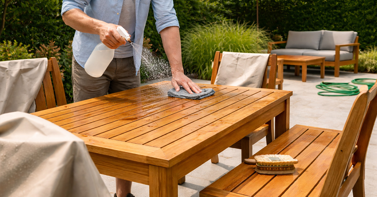 Ako chrániť svoj záhradný nábytok: najčastejšie problémy a riešenia pre dlhšiu životnosť